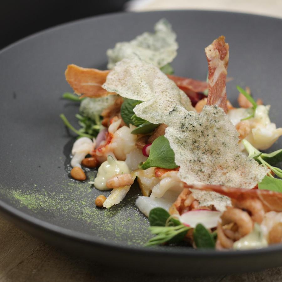 Boutique Hotel Texel De Cocksdorp  Exterior photo A seafood salad